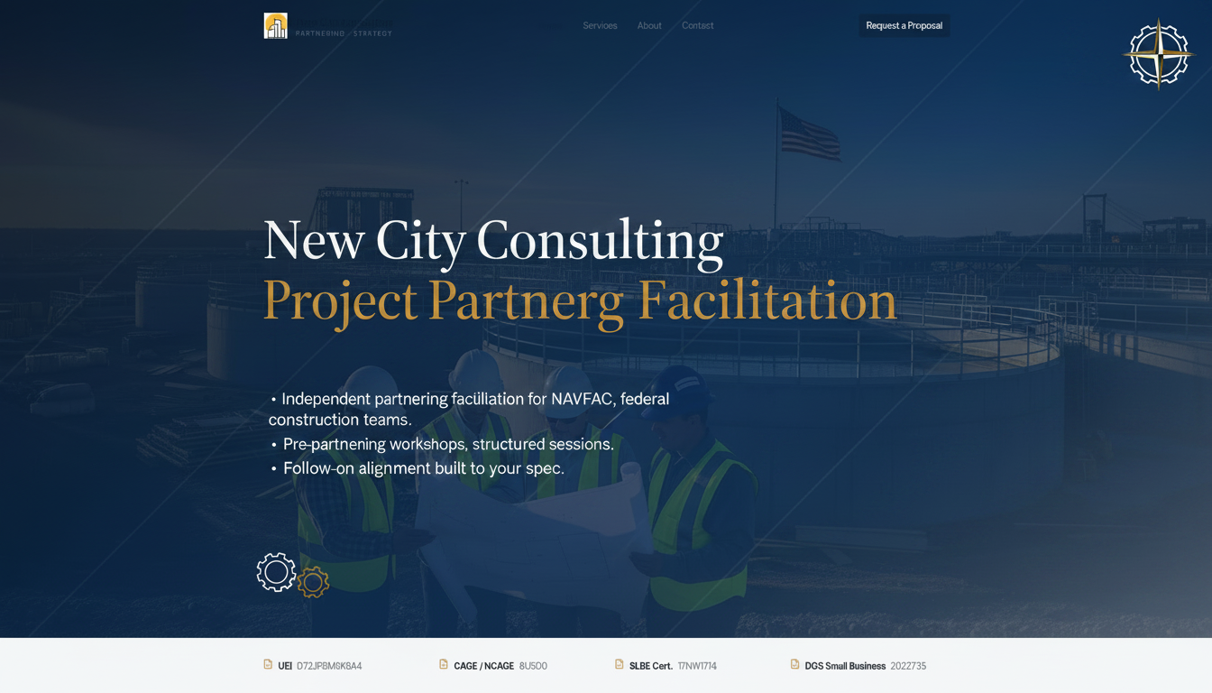 Construction Partnering Facilitator | NAVFAC & USACE | New City Consulting