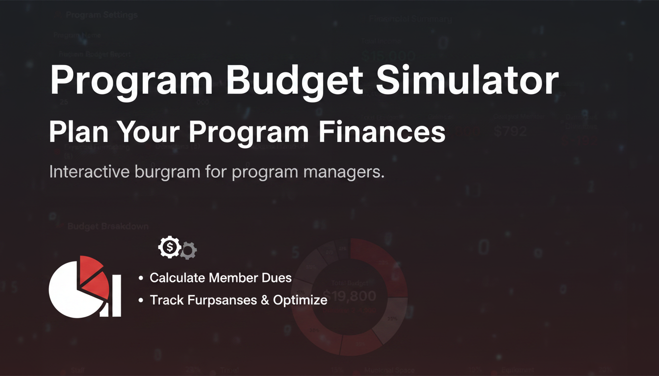 Budget Simulator
