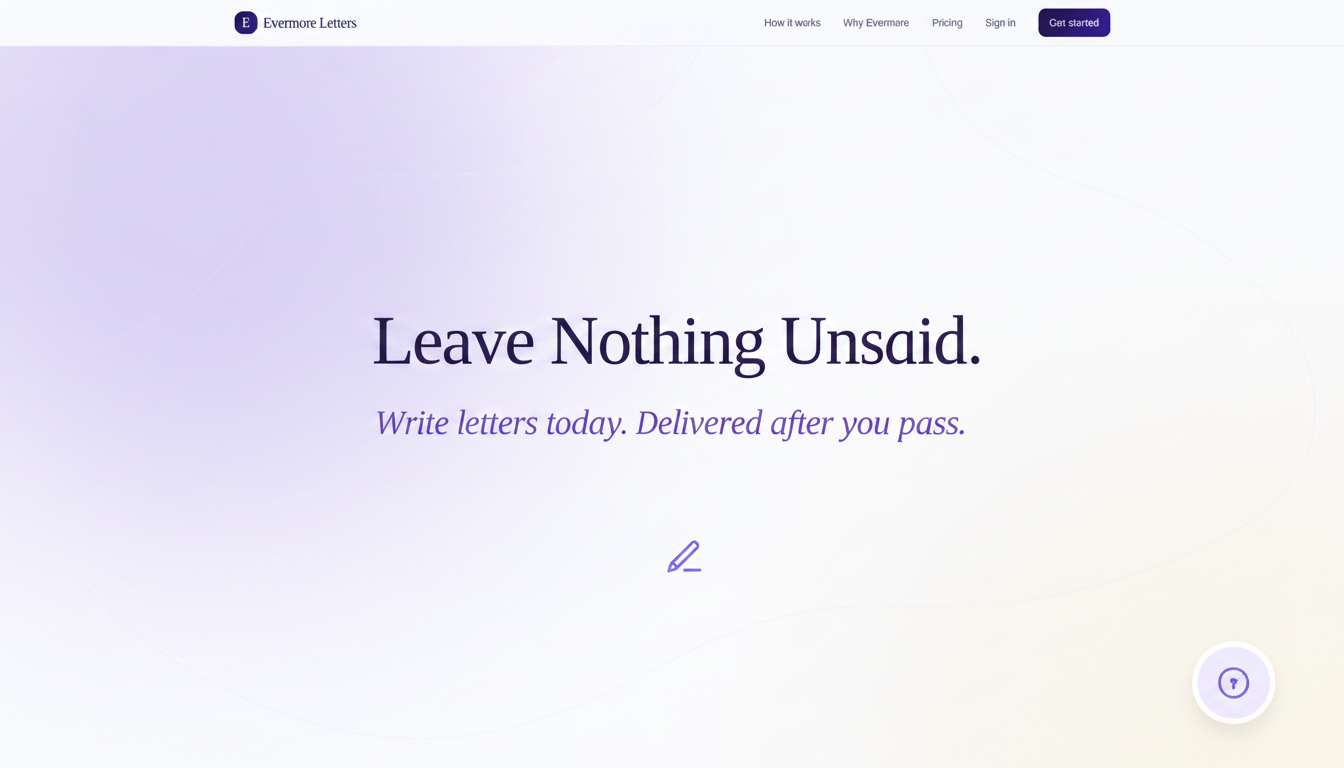 Evermore Letters — Leave Nothing Unsaid