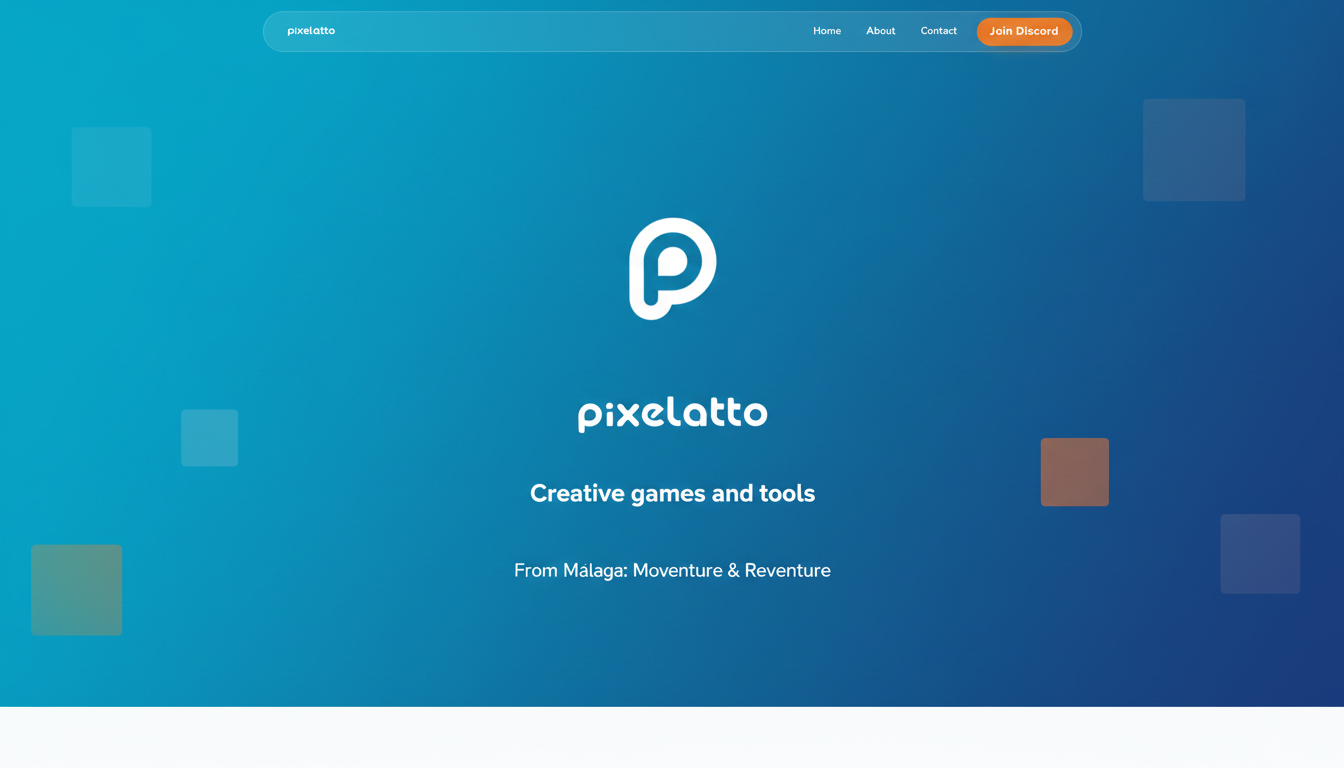 Pixelatto — Creative games and tools