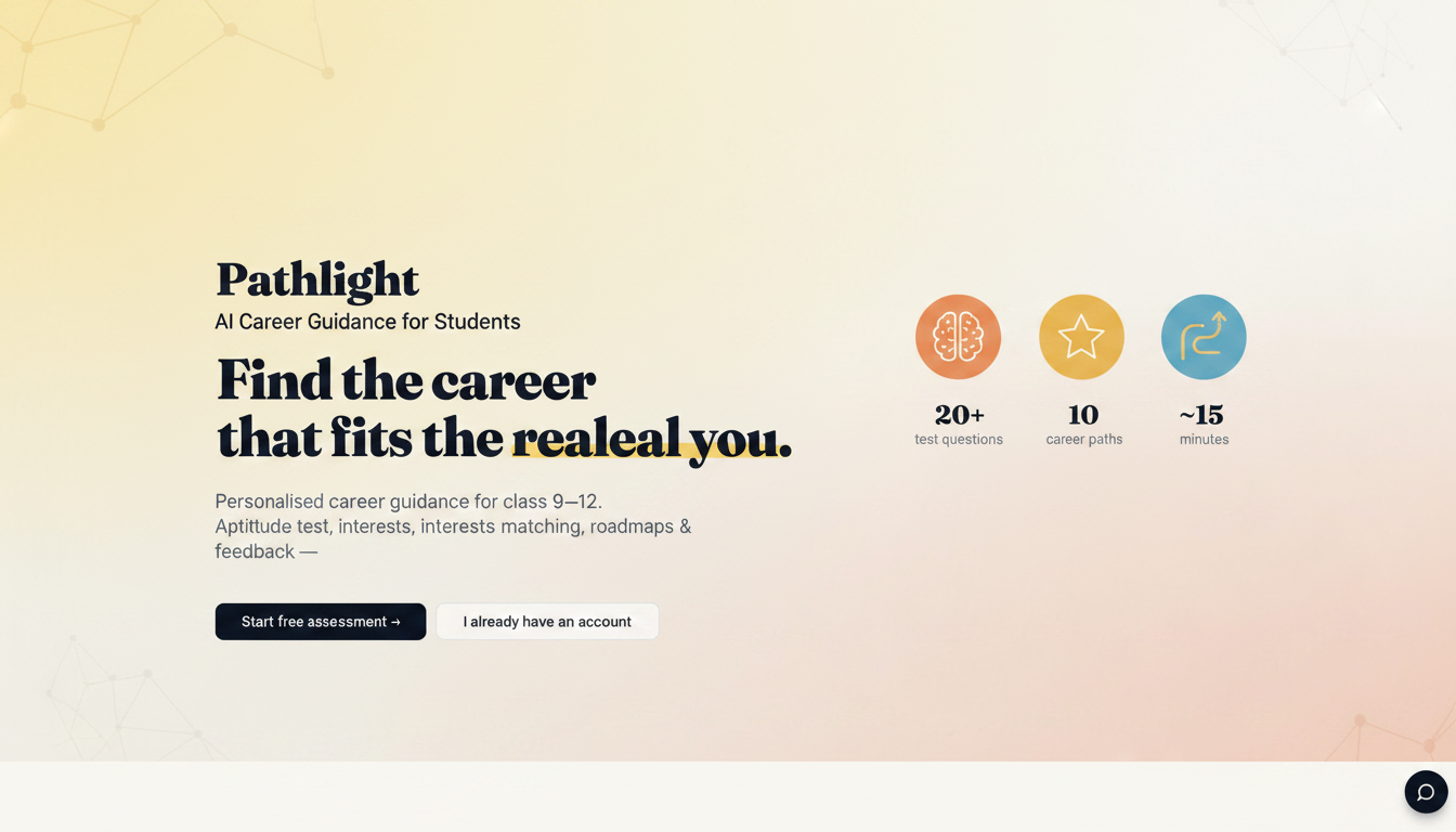 Pathlight — AI Career Guidance for Students