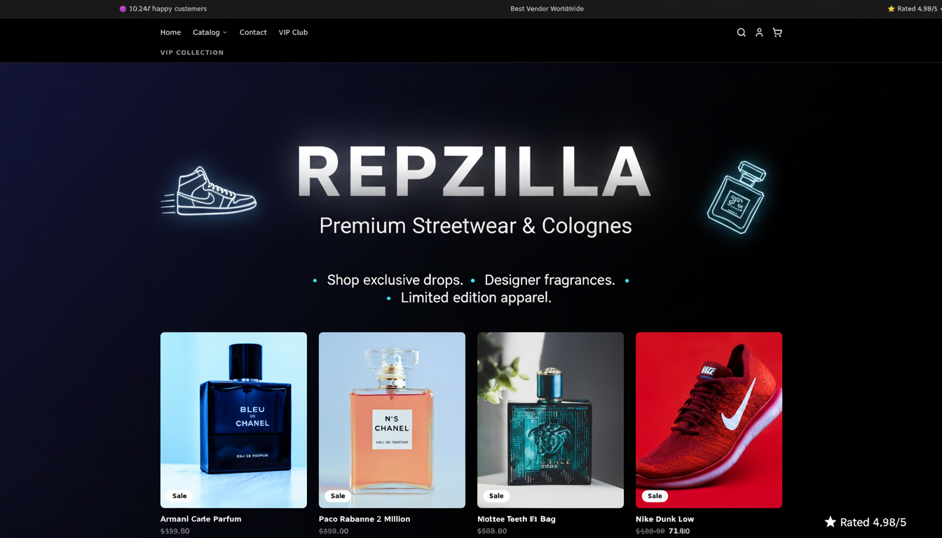 Repzilla — Premium Streetwear & Colognes