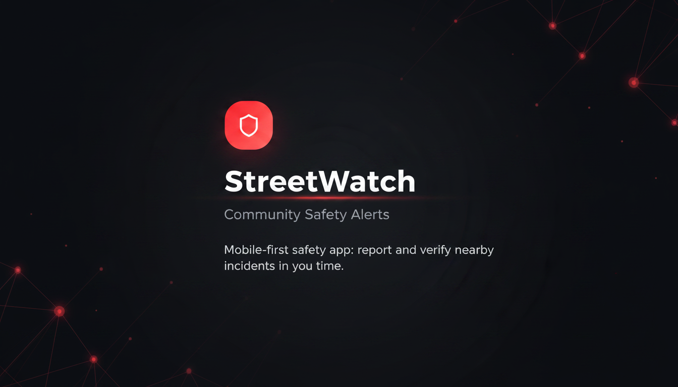 STREETWATCH NG — Community Safety Alerts logo