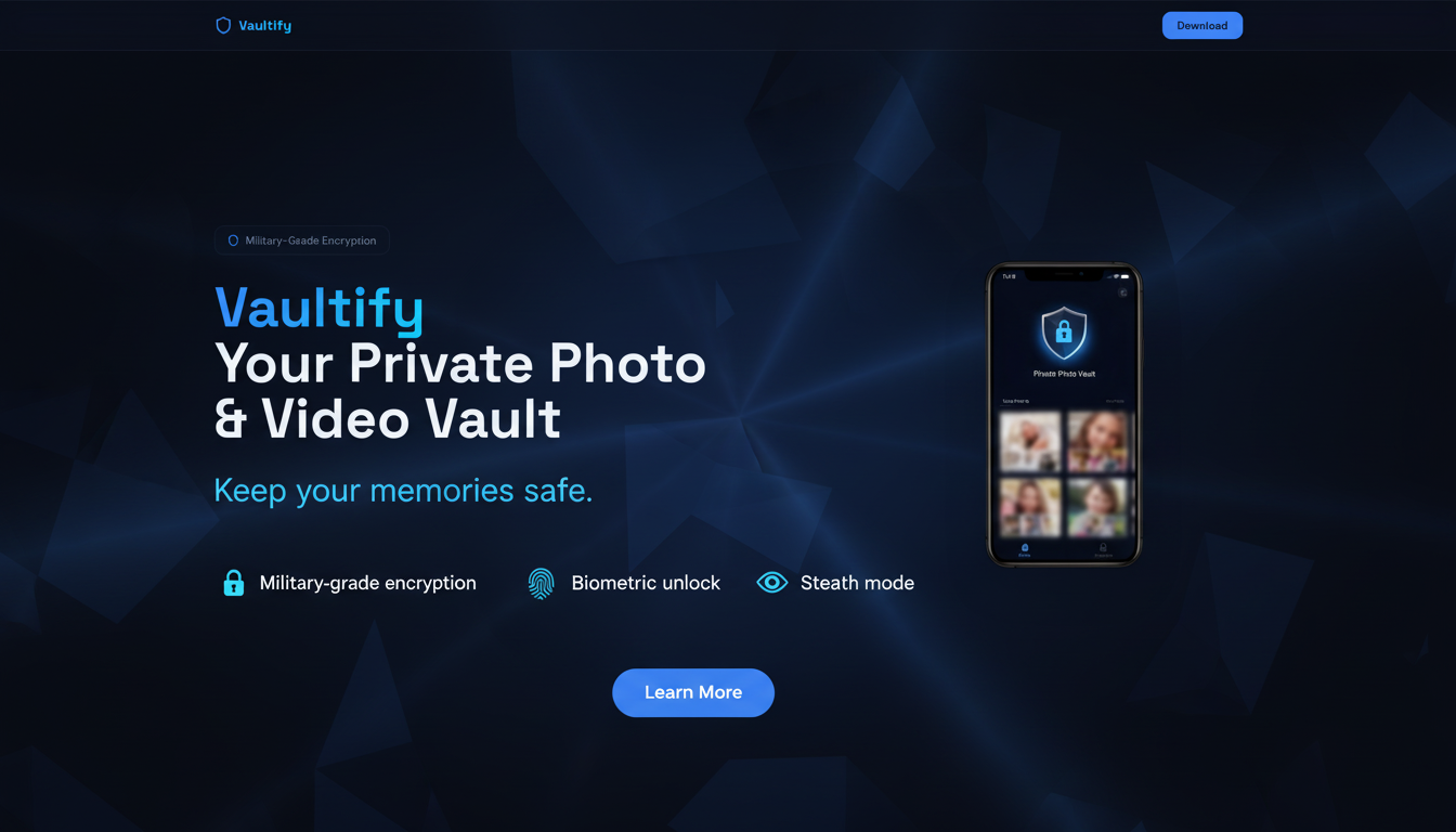 Vaultify — Secure Photo & Video Vault