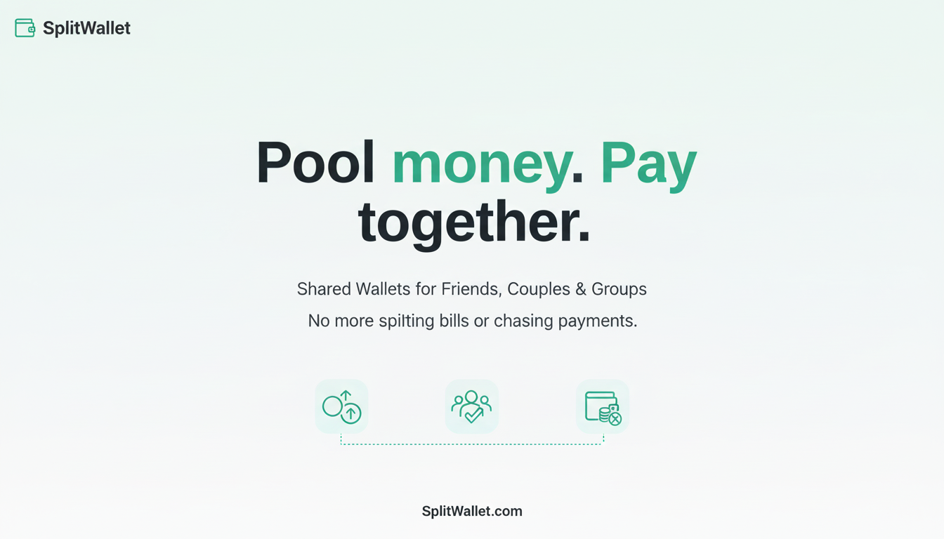 SharePot — Shared Wallets for Friends, Couples & Groups