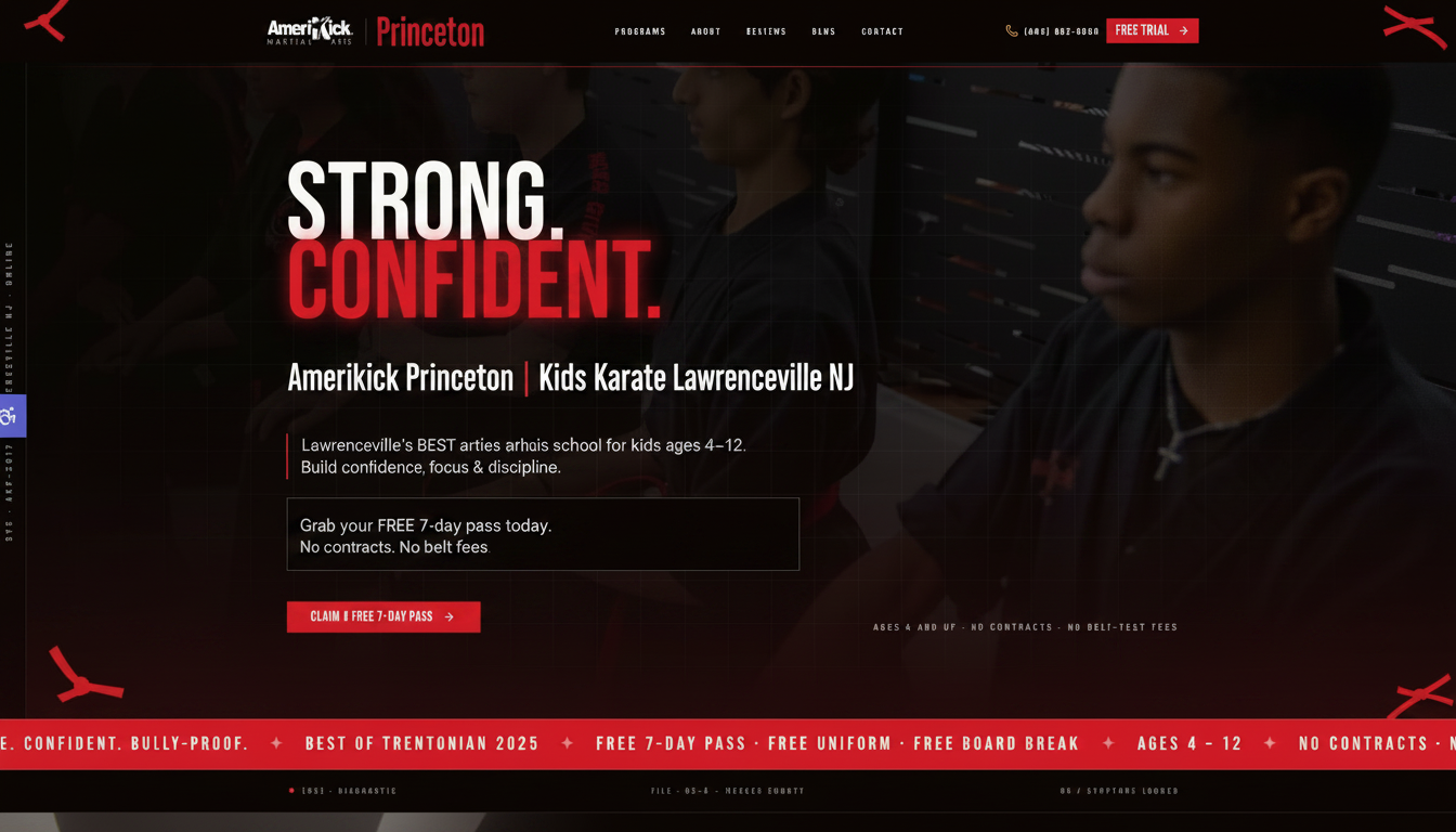 Kids Martial Arts Pennington NJ | Amerikick Pennington