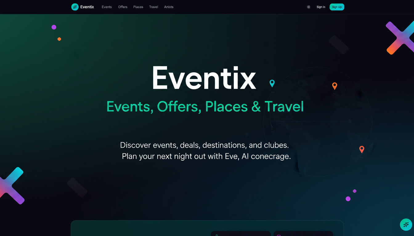 Eventix — Discover events, offers & places