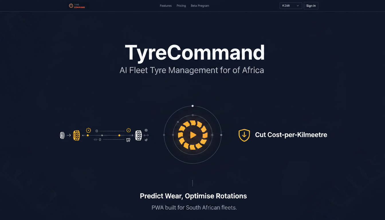 TyreCommand — Fleet Tyre Management Platform