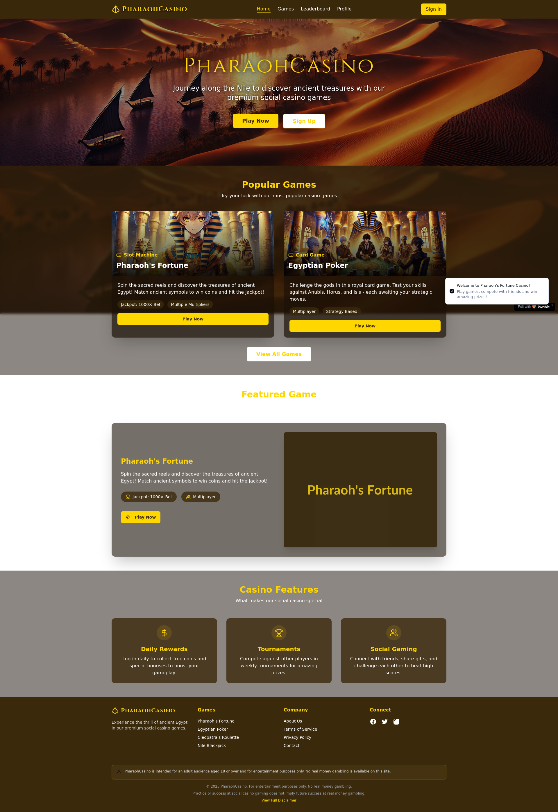 Professional Multiplayer Slot Game Platform