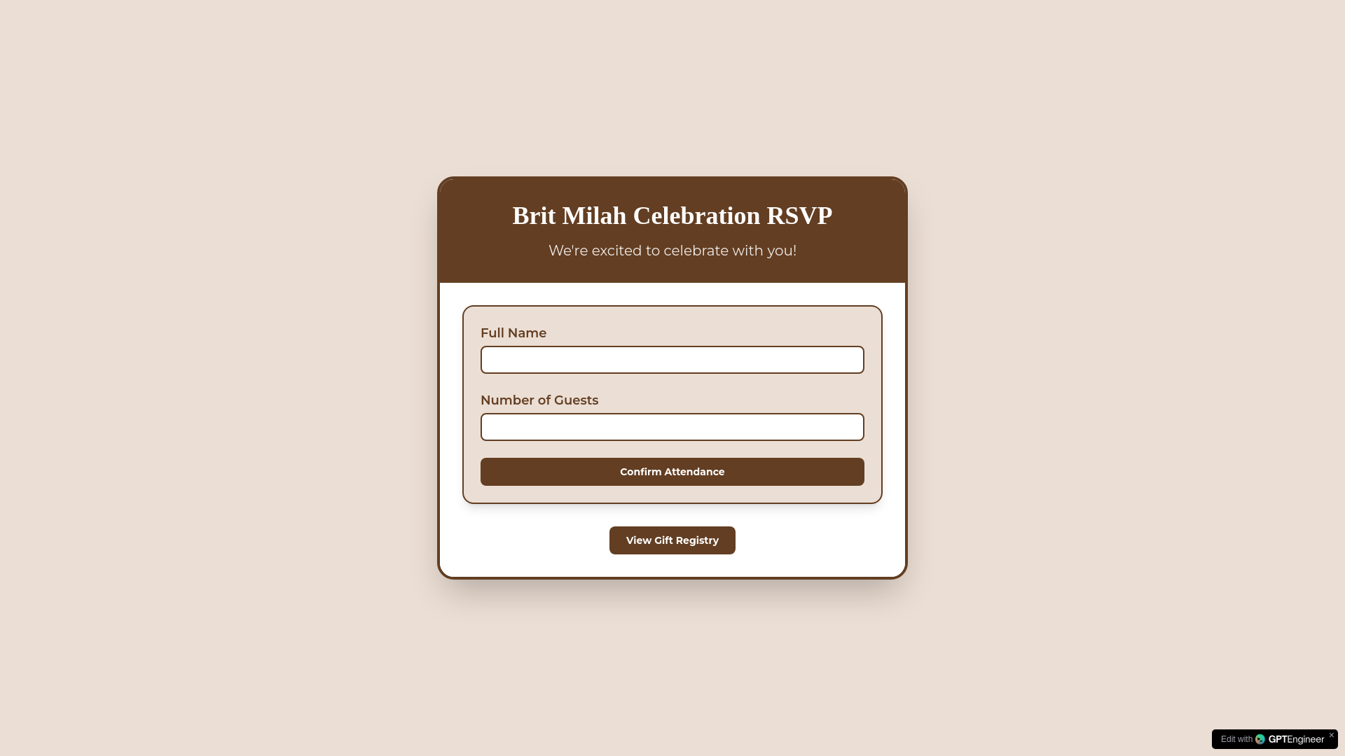 Advanced Wedding & Event Websites App