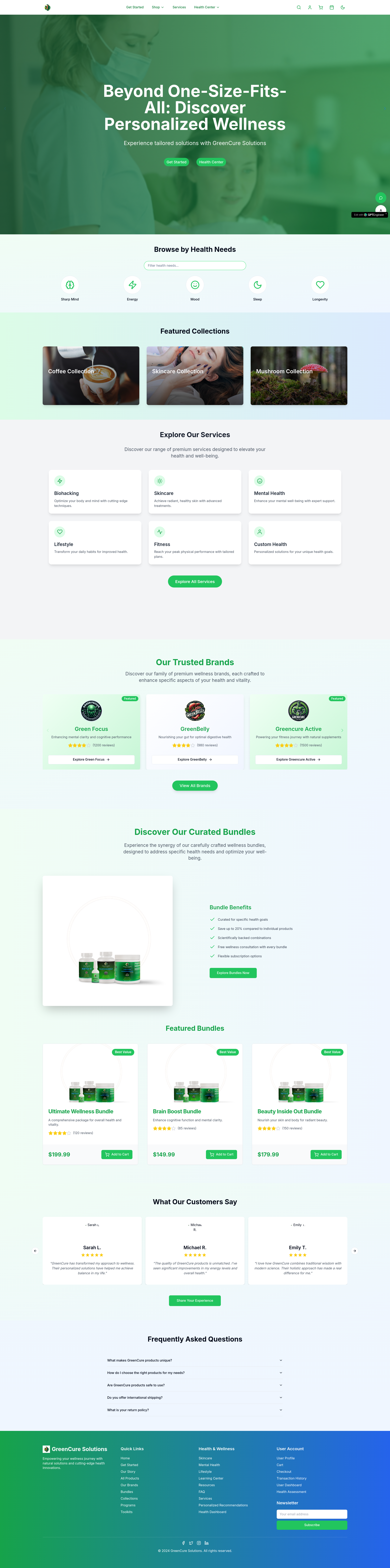Professional Health & Wellness Platform