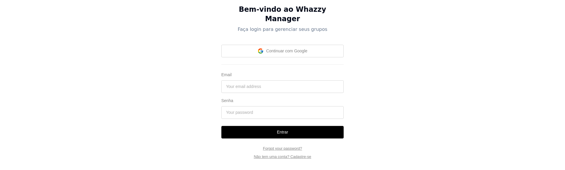 Professional Whatsapp Group Management & Redirection Platform