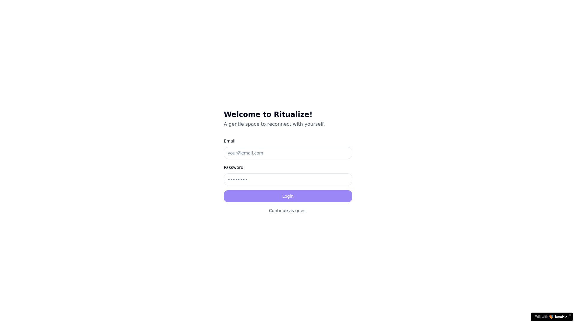 Professional Mindful Ritual & Meditation Platform