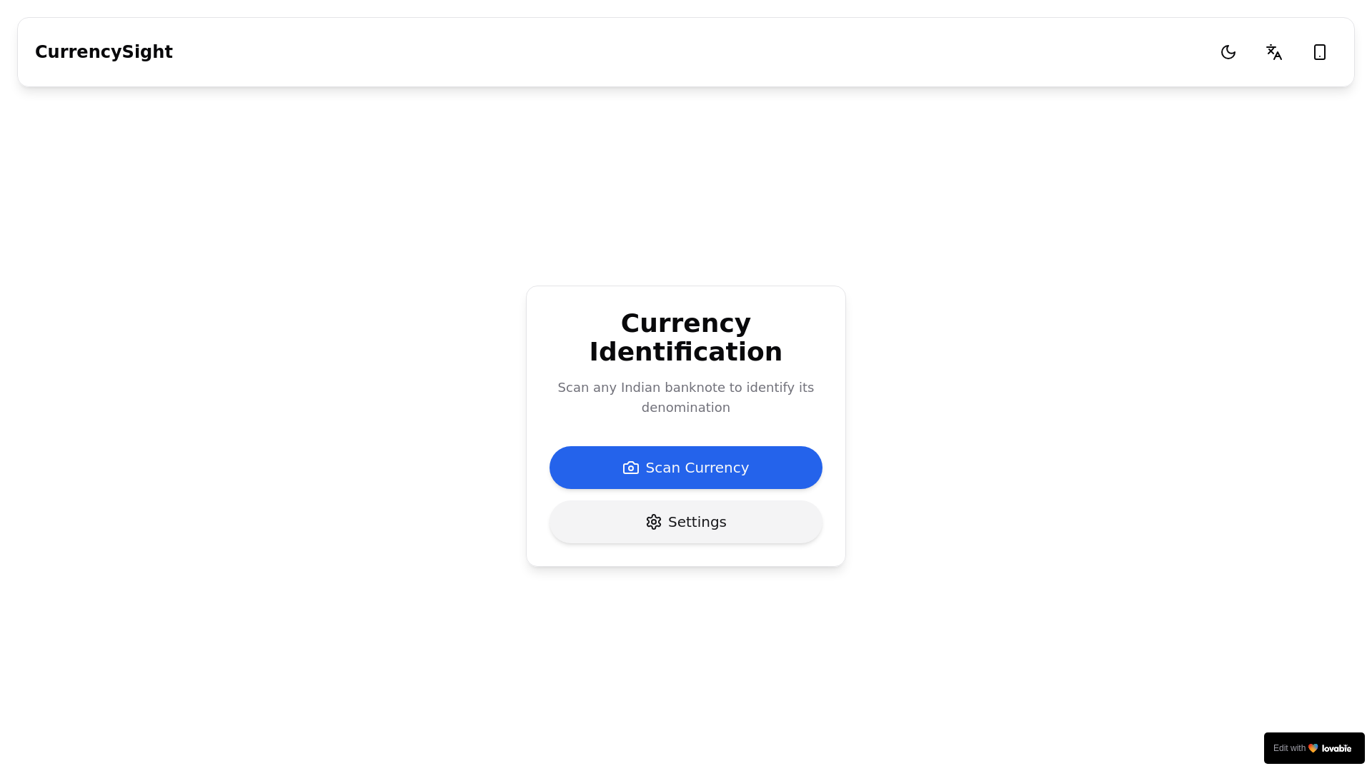 Professional Ai-powered Currency Identification Platform