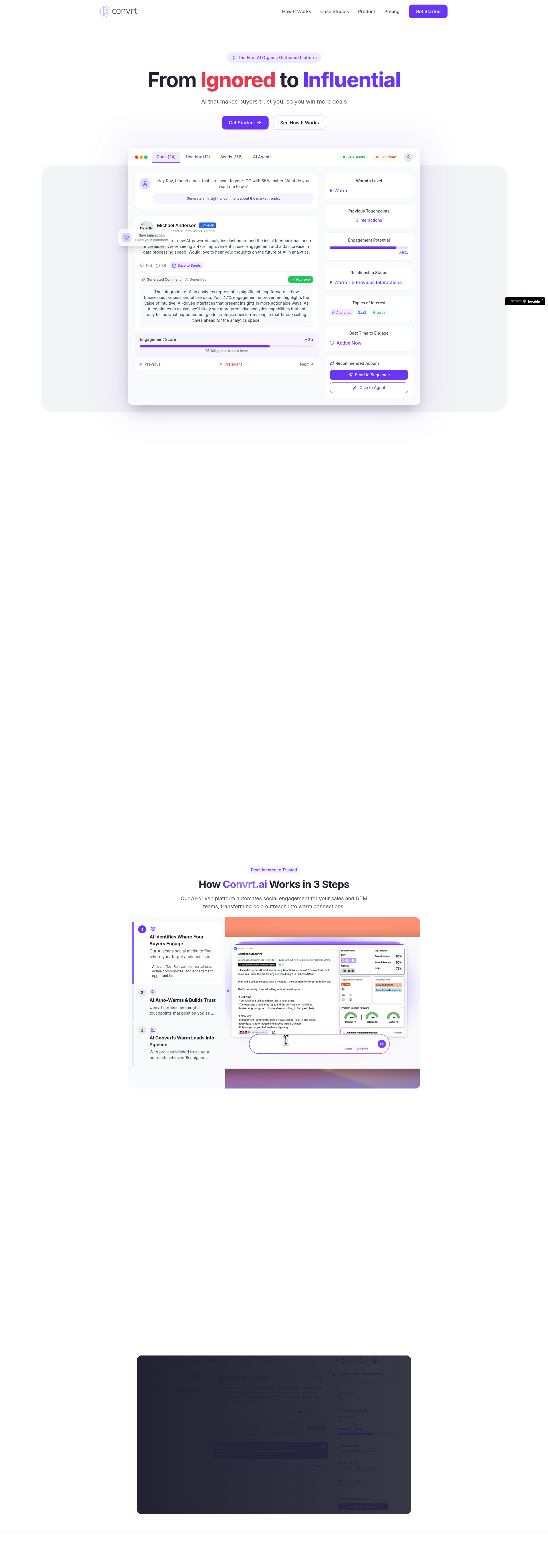 Smart Landing Page Design Solution