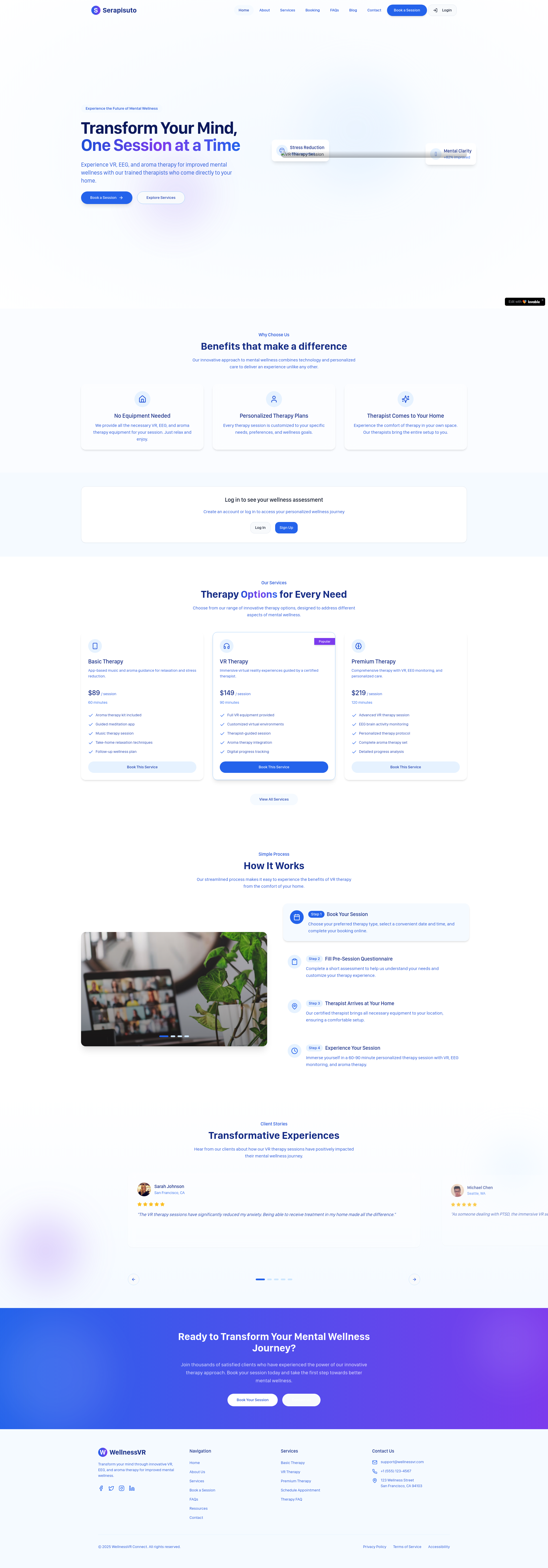 Smart Ai-assisted Mental Health Therapy Solution