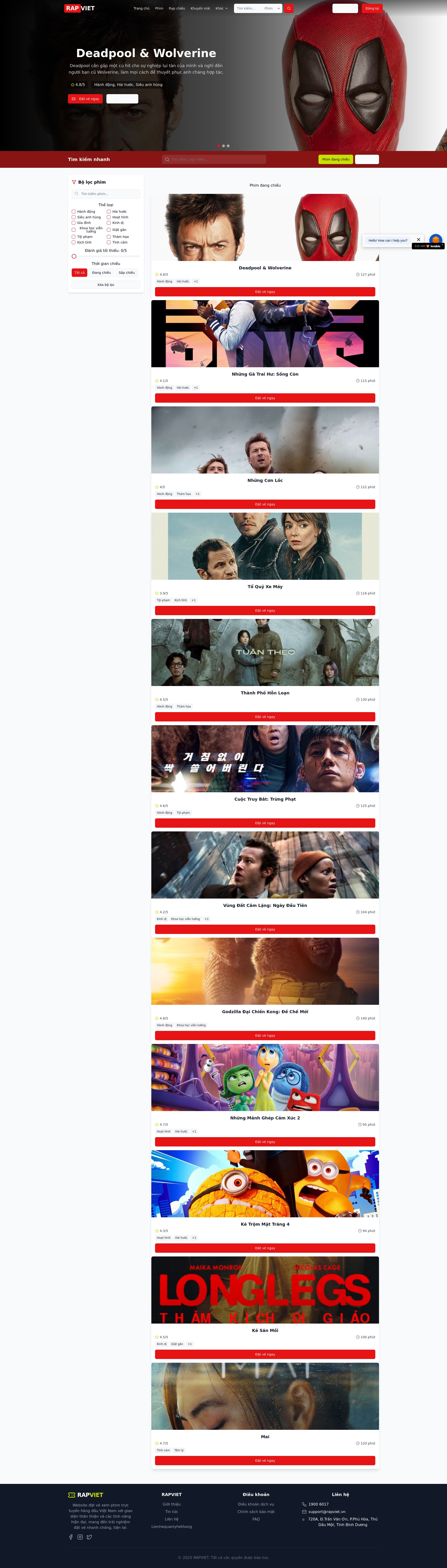 Modern Movie Ticket Booking Platform