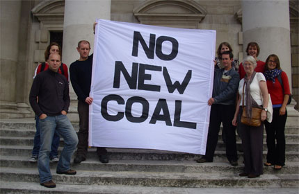 YANC launch their campaign on the steps of Leeds City Hall