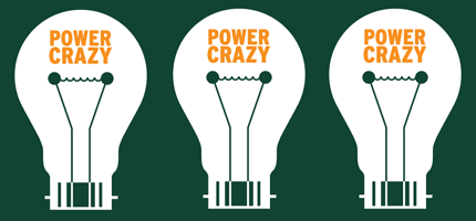 swap your power crazy incandescent bulbs for CFLs