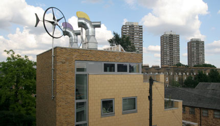 Energy efficient housing - 56 Tomlins Gove in London