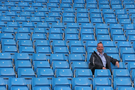 Pete Bradshaw, Corporate Social Responsibilty Manager, Manchester City Stadium.