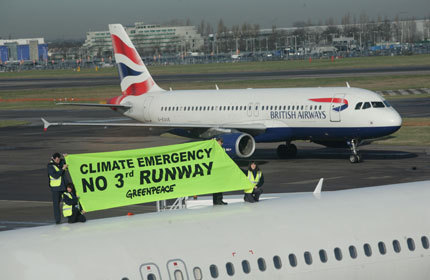 Heathrow climate protest: yes it really is this serious