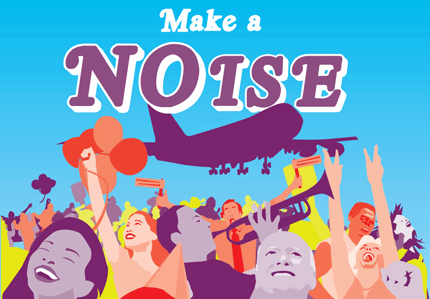 Make A NOise graphic