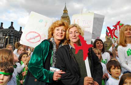 Celebrity mums say no to Heathrow