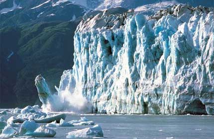 melting iceberg (copywrite nasa)