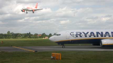 Stansted: filghts will  more than double if a new runway is built