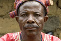 A villager from the Democratic Republic of Congo