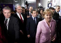 Merkel adn Sarkozy at COP15