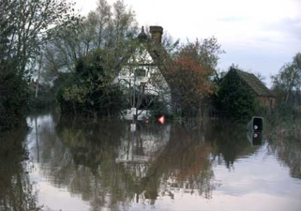 house flooded