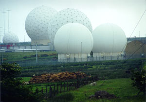 Menwith Hill spy base, North Yorkshire