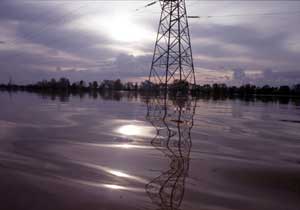 Climate change: English country floods