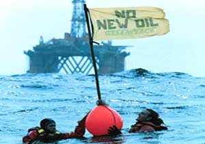 No new oil - Greenpeace fights to stop climate change