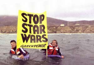 Star Wars peaceful protest