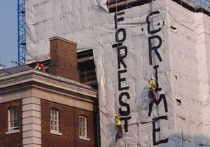 Cabinet office: painting banner