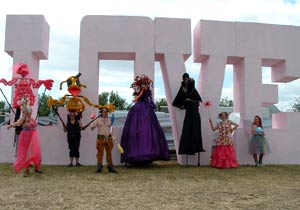 Love at Glastonbury 2002