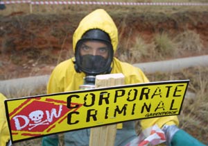 Greenpeace exposes Dow Chemicals in South Africa