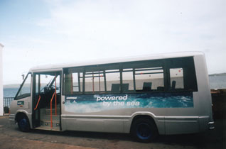 Islay Wave bus powered by renewable energy
