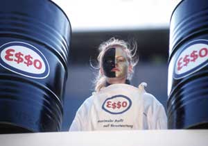 Esso's drums of war