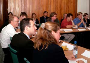 At the launch of the GM Jury in London