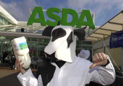 Scary dairy - the cows uncover Asda's GM milk