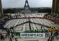 Rainbow Warrior 20th anniversary commemoration in Paris