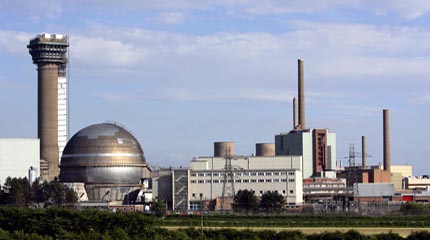 Sellafield nuclear reprocessing plant