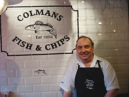 Colman's fish restaurant owner and key Seafood See supporter Richard Ode