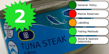 Co-op - a creditable 2nd in the tinned tuna league
