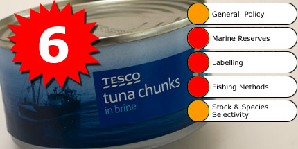 Tesco's - no 6 in our tuna league table