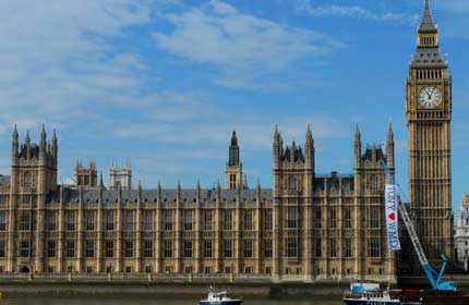 Protest at parliament continues